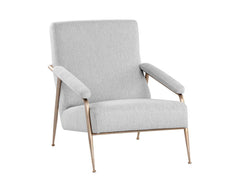 Tutti Lounge Chair - San Remo Winter Cloud - Maison Vogue