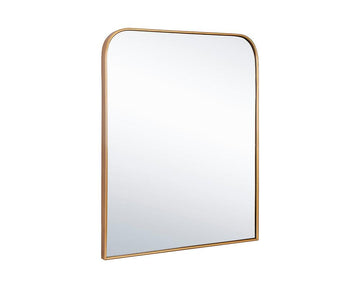 Calabasas Wall Mirror - Brass - Maison Vogue