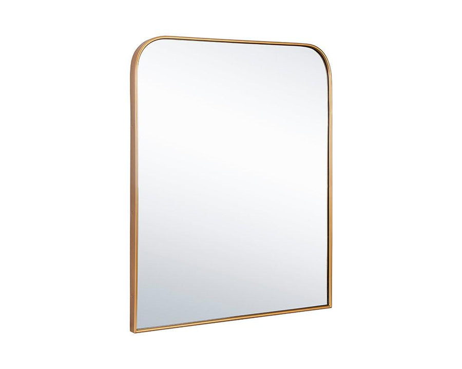 Calabasas Wall Mirror - Brass - Maison Vogue