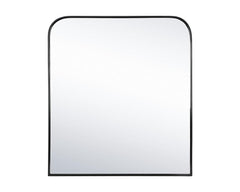 Calabasas Wall Mirror - Black - Maison Vogue