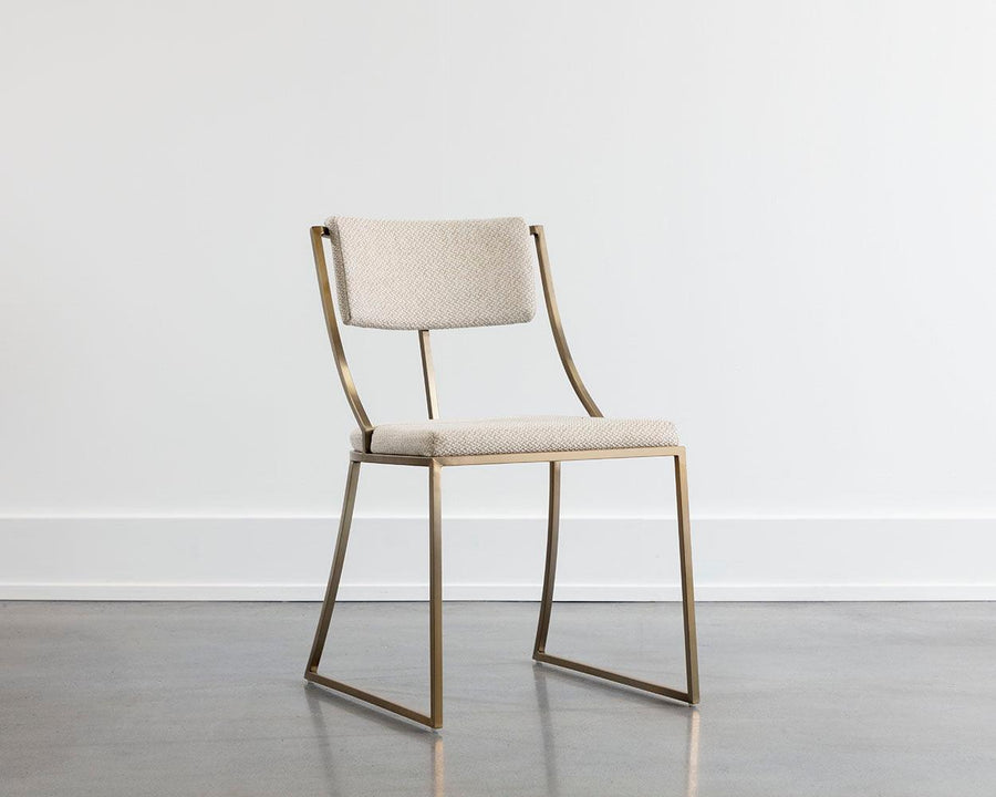 Makena Dining Chair - Monument Oatmeal - Maison Vogue