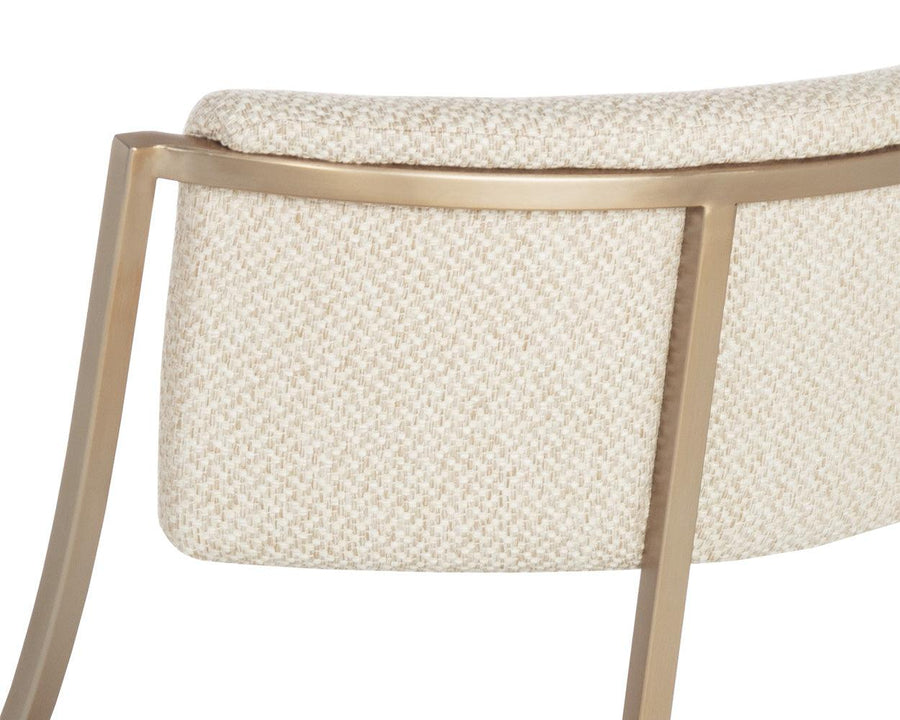 Makena Dining Chair - Monument Oatmeal - Maison Vogue