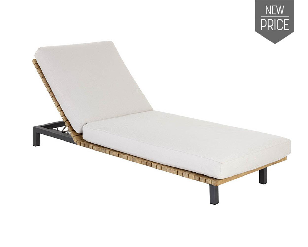 Geneve Lounger - Palazzo Cream - Maison Vogue