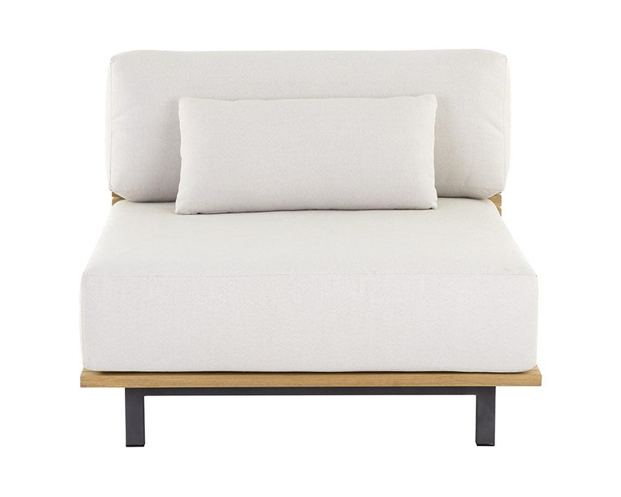 Geneve Modular - Armless Chair - Palazzo Cream - Maison Vogue