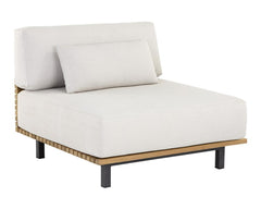 Geneve Modular - Armless Chair - Palazzo Cream - Maison Vogue