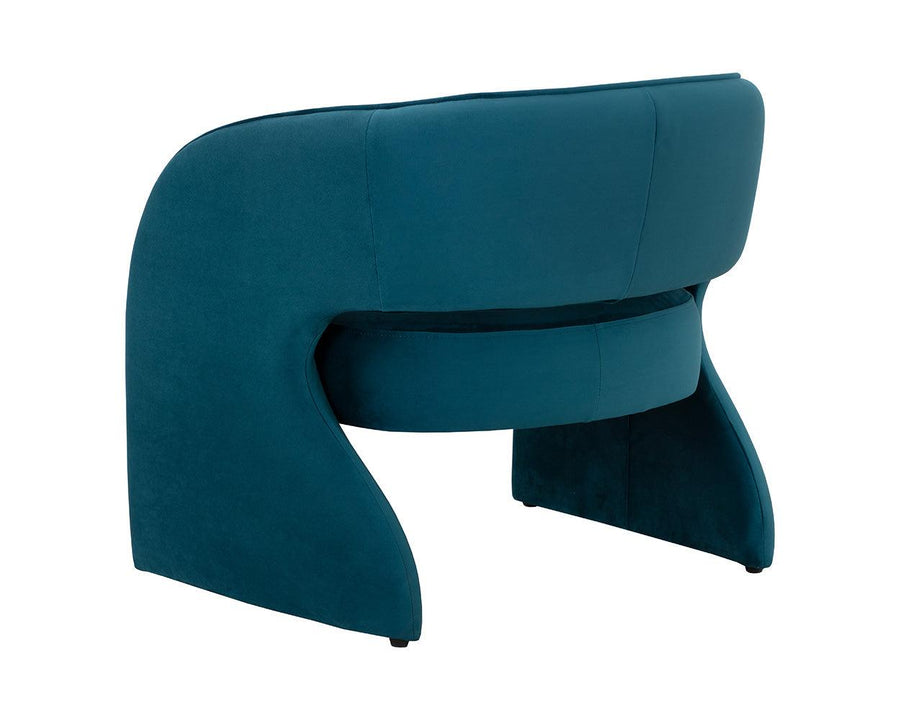 Rosalia Lounge Chair - Timeless Teal - Maison Vogue
