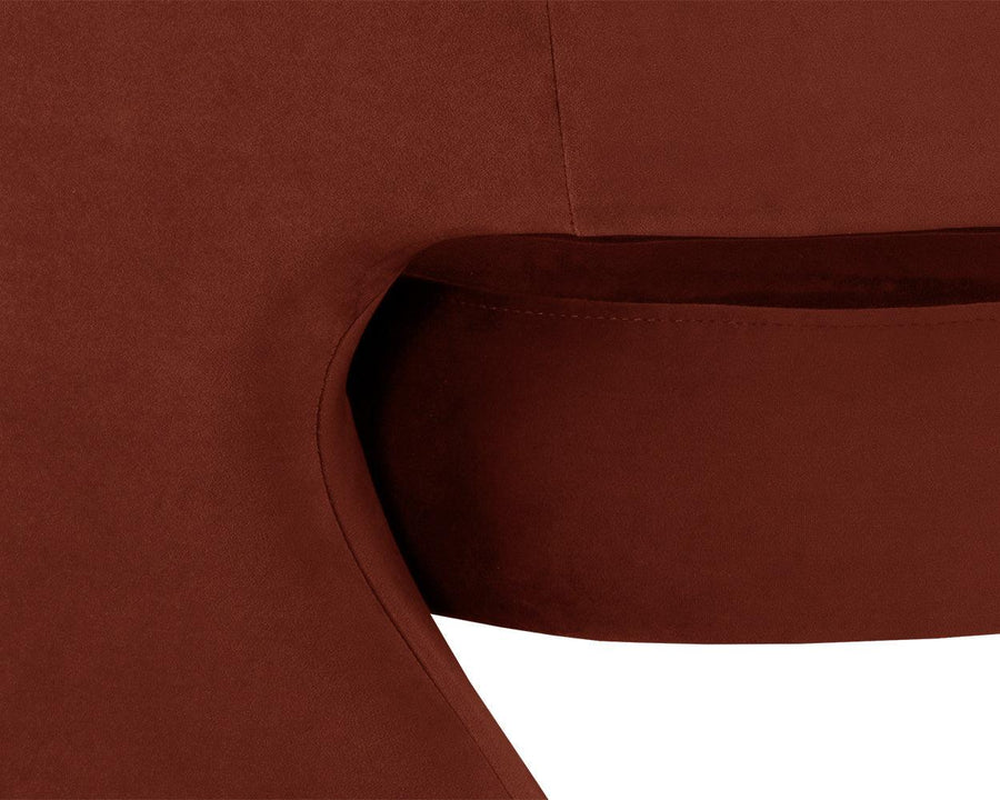 Rosalia Lounge Chair - Meg Rust - Maison Vogue