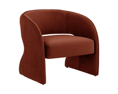 Rosalia Lounge Chair - Meg Rust - Maison Vogue
