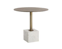 Kata Bistro Table - White Marble - 32" 109639_1