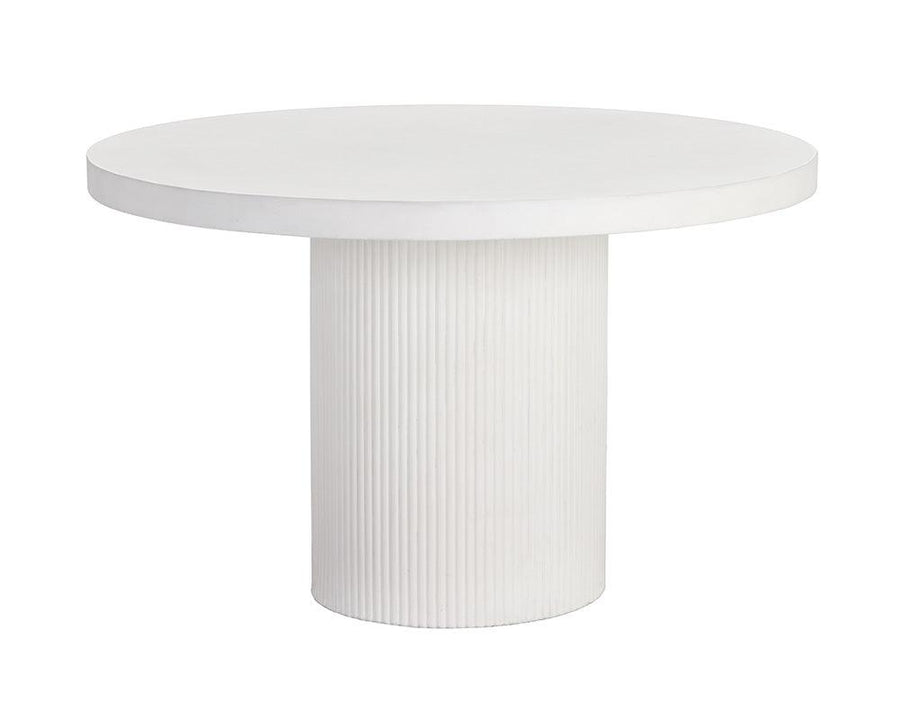 Nicolette Dining Table - White - 55