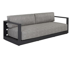 Tavira Sofa - Charcoal - Lanikai Salt And Pepper - Maison Vogue