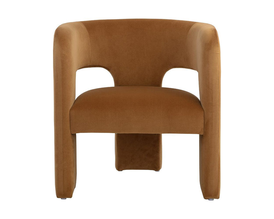 Isidore Lounge Chair - Meg Gold - Maison Vogue