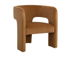 Isidore Lounge Chair - Meg Gold - Maison Vogue