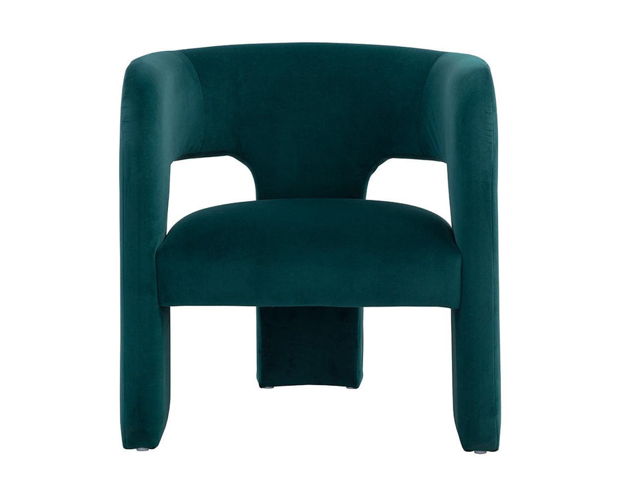 Isidore Lounge Chair - Meg Teal - Maison Vogue