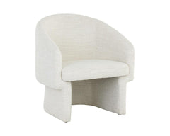 Lauryn Lounge Chair - Merino Pearl - Maison Vogue