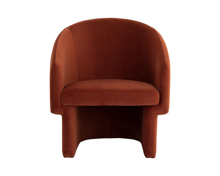 Lauryn Lounge Chair - Meg Rust - Maison Vogue