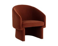 Lauryn Lounge Chair - Meg Rust - Maison Vogue