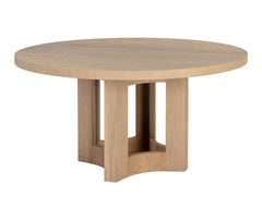Elma Dining Table - Natural - 60" - Maison Vogue