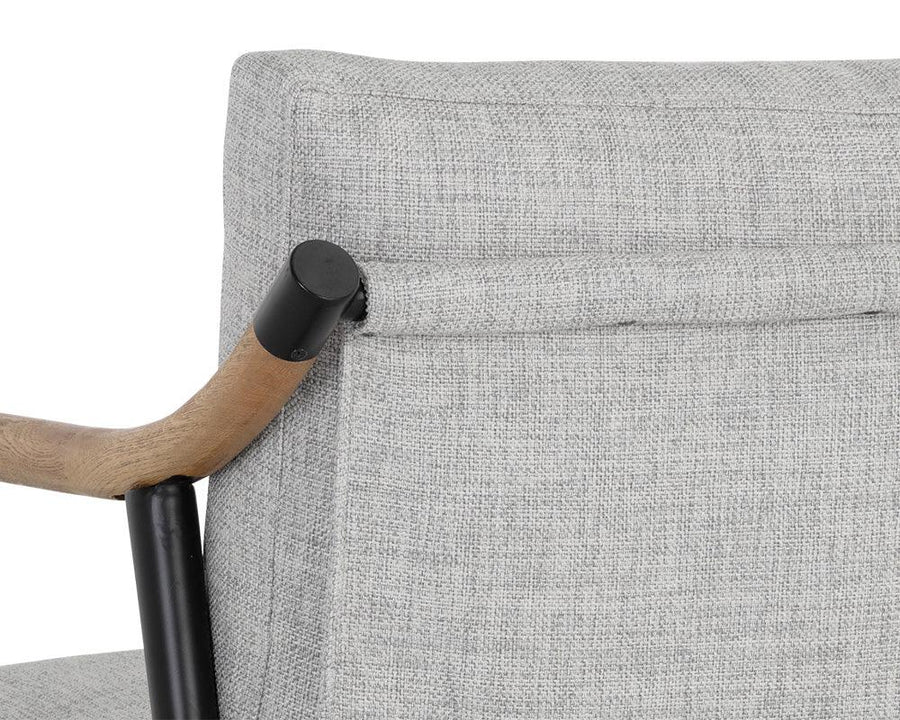 Meadow Lounge Chair - Vault Fog - Maison Vogue