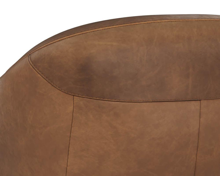 Armani Armchair - Cognac Leather - Maison Vogue