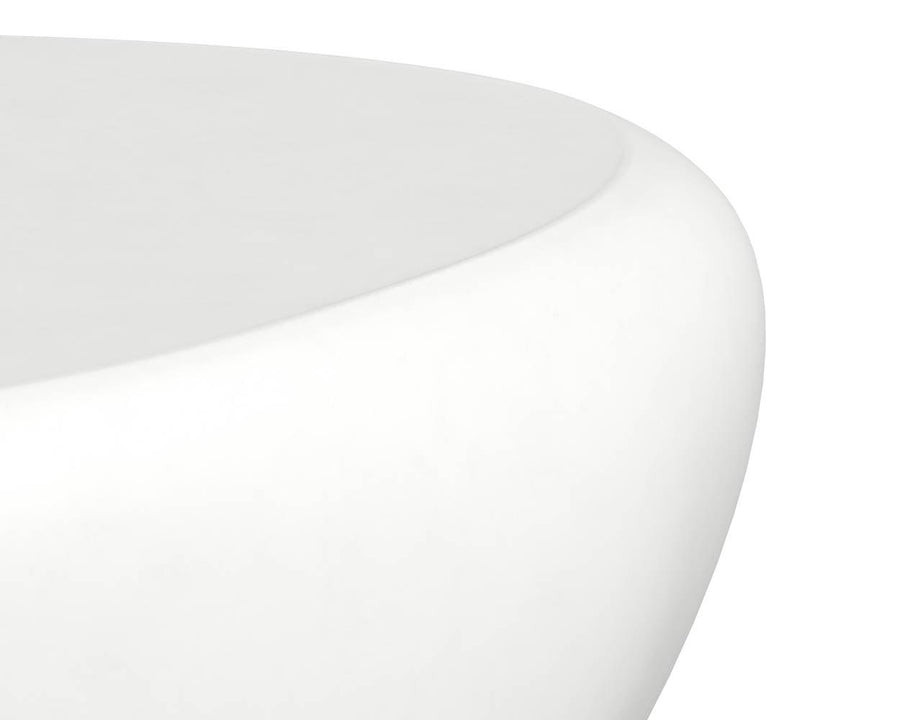 Corvo Coffee Table - Small - White - Maison Vogue