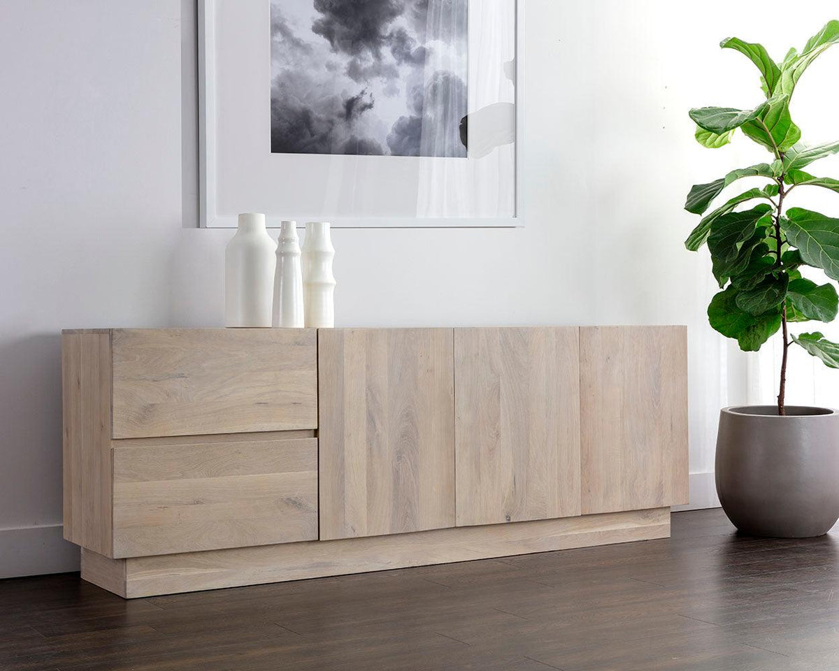 Elina Sideboard - Light Oak - Maison Vogue
