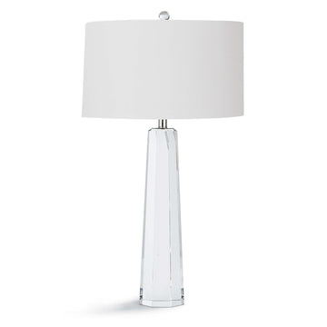 Tapered Hex Crystal Table Lamp - Maison Vogue