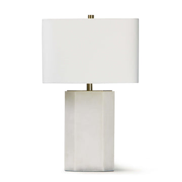 Grace Alabaster Table Lamp - Maison Vogue