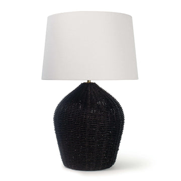 Georgian Table Lamp (Black) - Maison Vogue