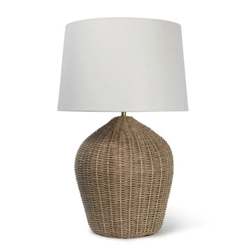 Georgian Table Lamp (Natural) - Maison Vogue