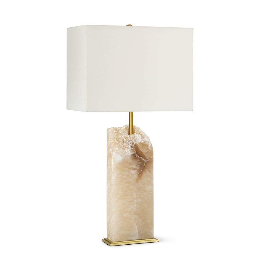Selina Alabaster Table Lamp - Maison Vogue