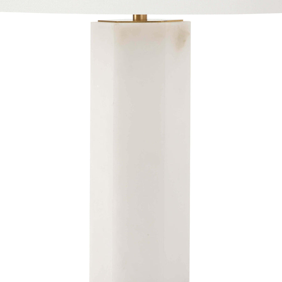 Stella Alabaster Table Lamp - Maison Vogue