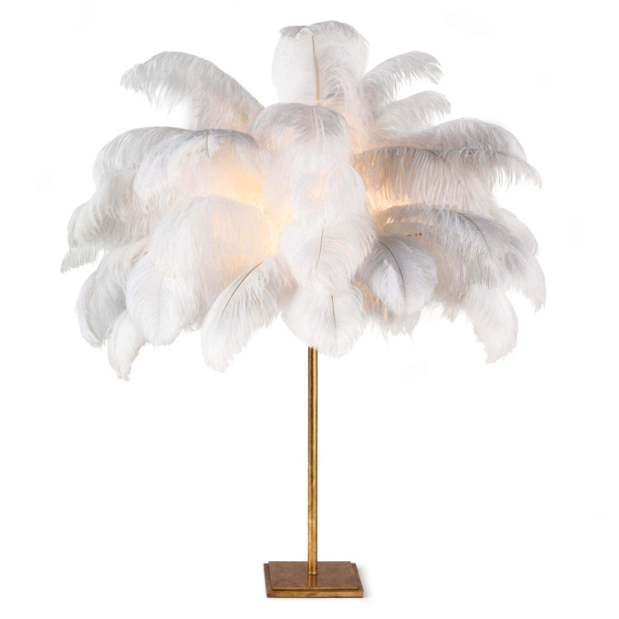 Josephine Feather Table Lamp - Maison Vogue