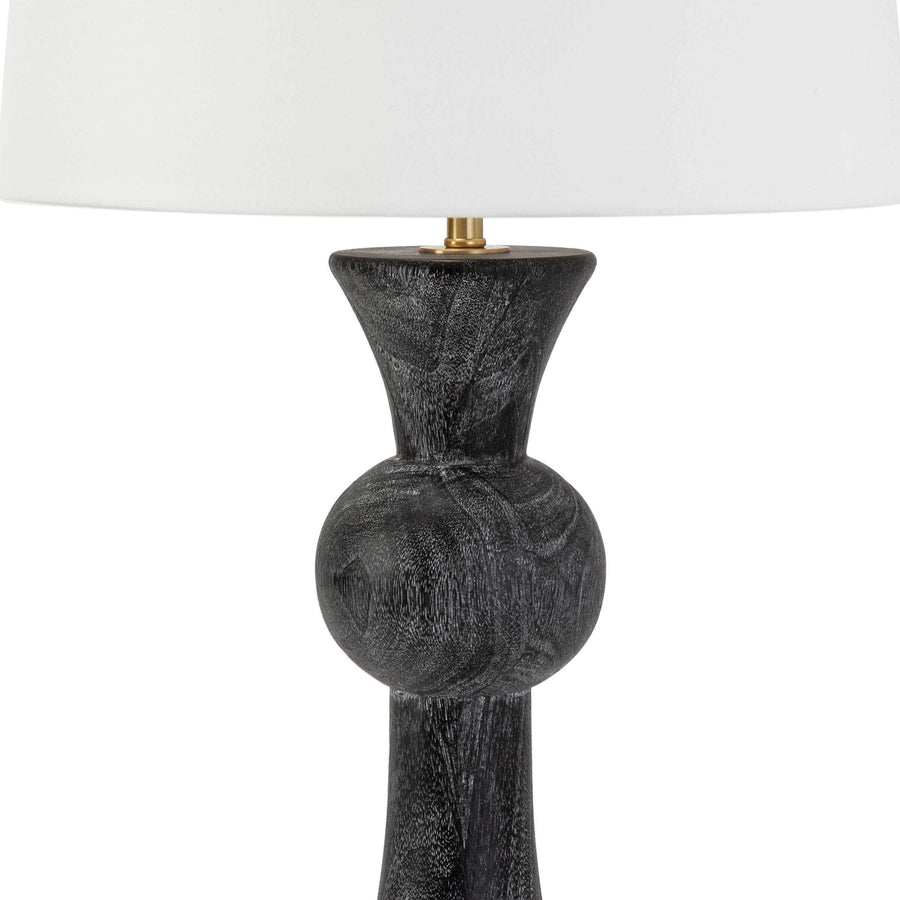 Vaughn Wood Table Lamp - Maison Vogue