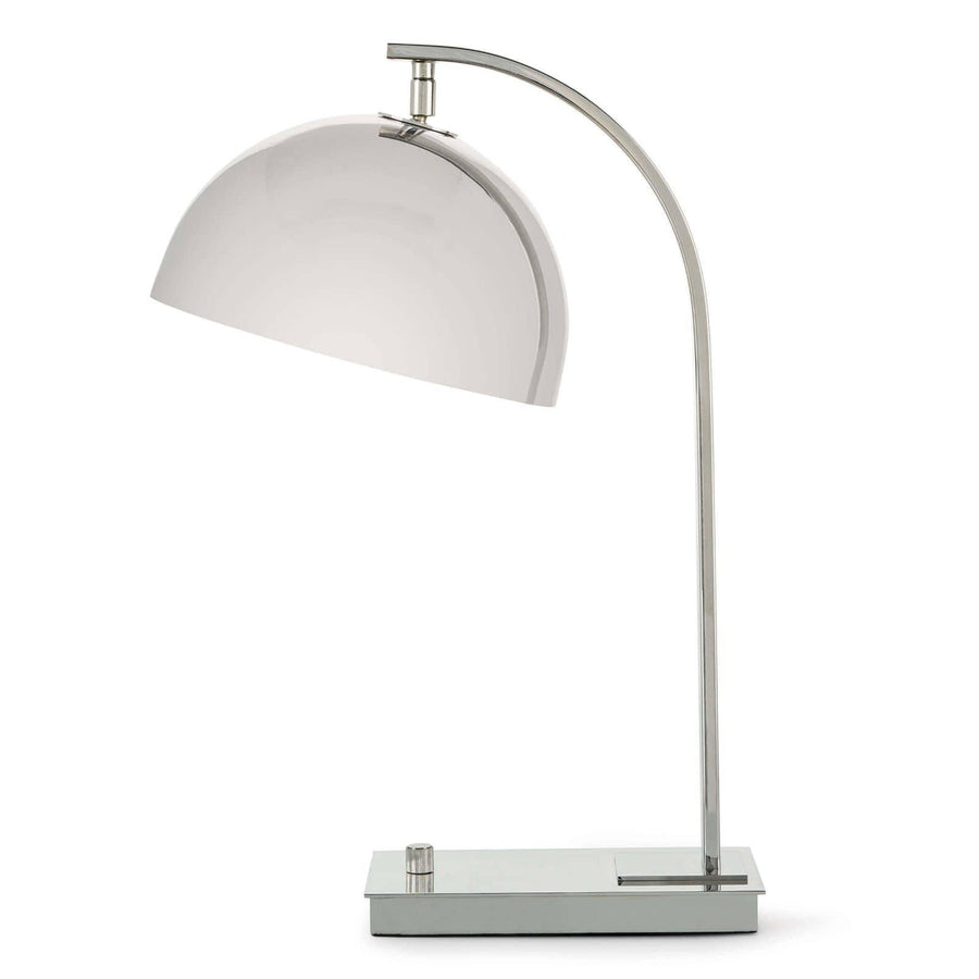 Otto Desk Lamp (Polished Nickel) - Maison Vogue