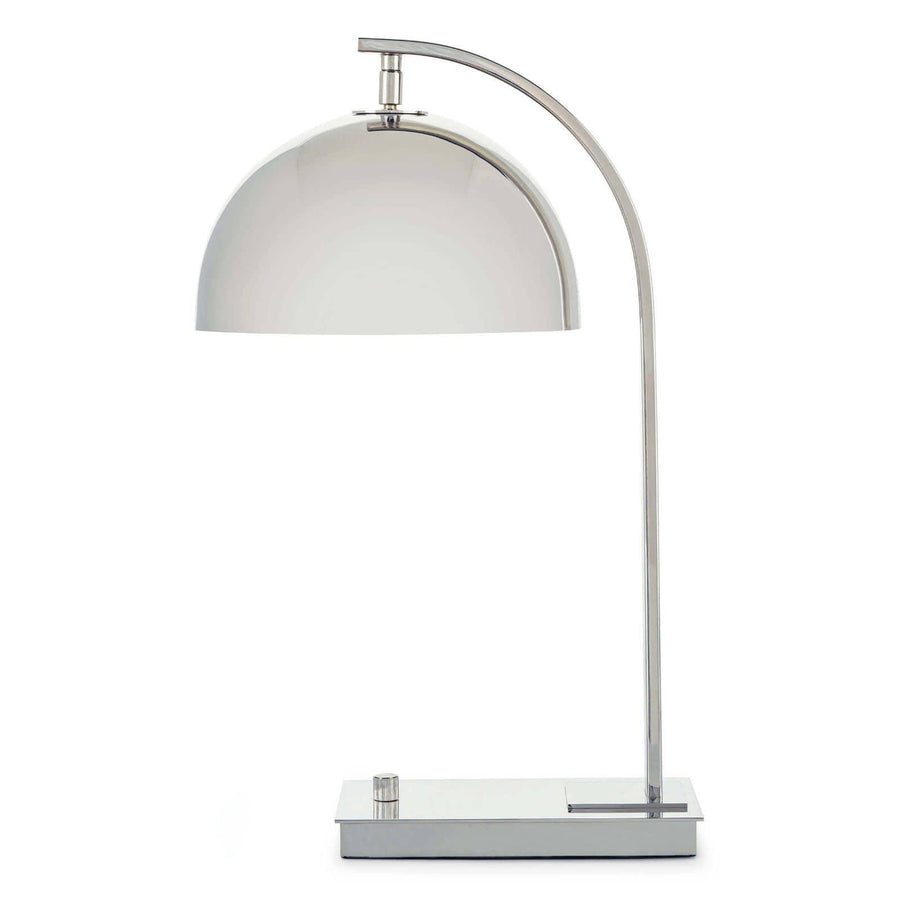Otto Desk Lamp (Polished Nickel) - Maison Vogue