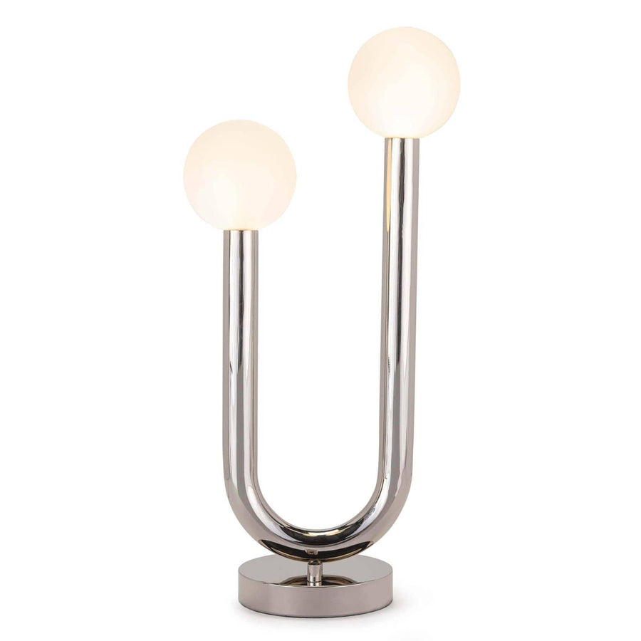 Happy Table Lamp (Polished Nickel) - Maison Vogue