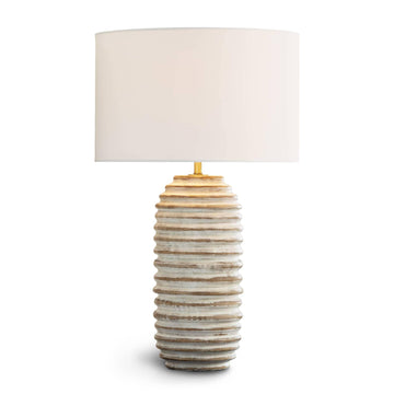 Carmel Wood Table Lamp - Maison Vogue