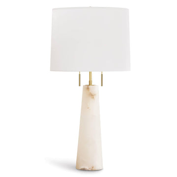 Austen Alabaster Table Lamp - Maison Vogue