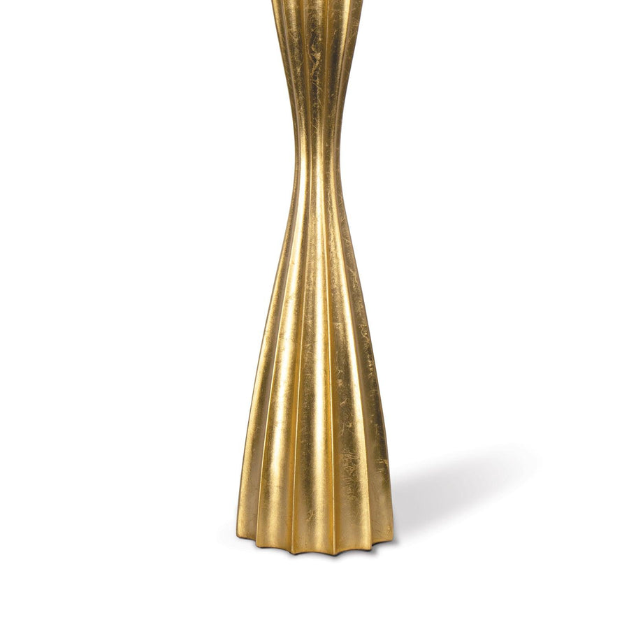 Naomi Resin Table Lamp (Gold Leaf) - Maison Vogue