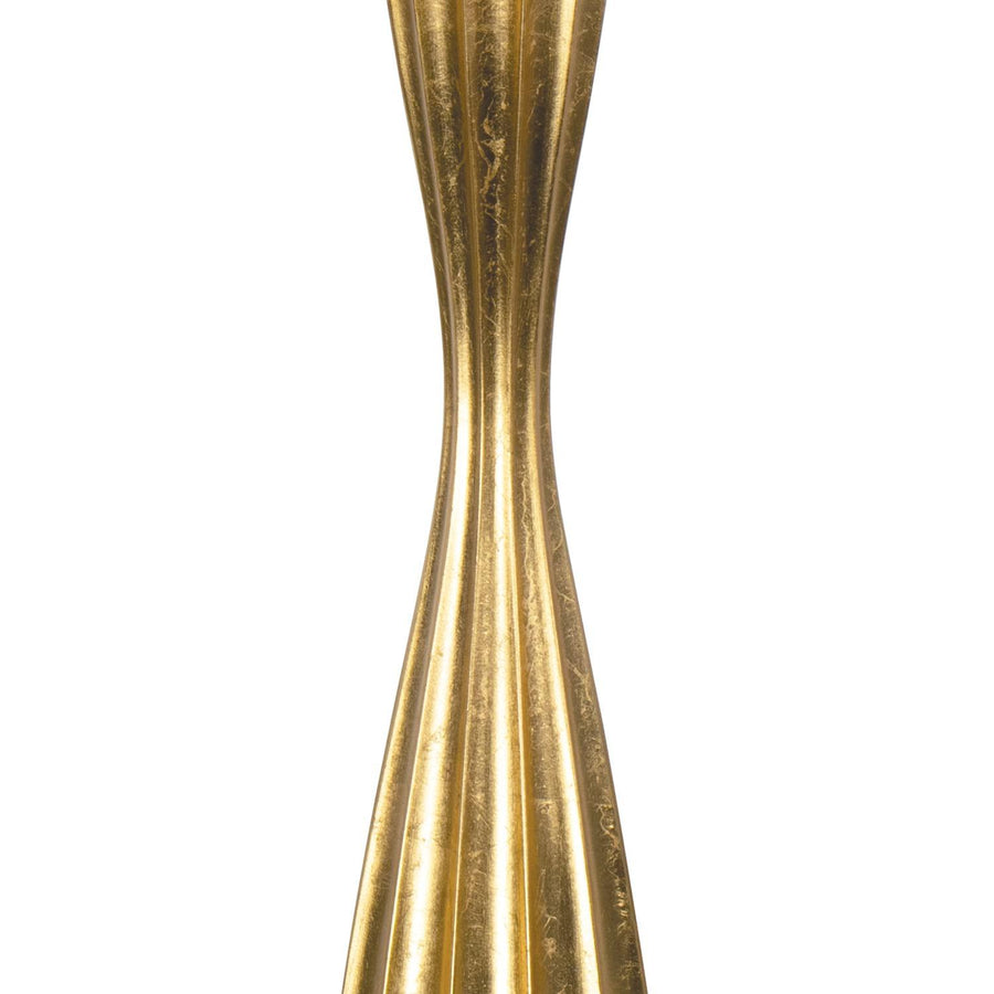 Naomi Resin Table Lamp (Gold Leaf) - Maison Vogue