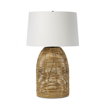 Monica Bamboo Table Lamp - Maison Vogue