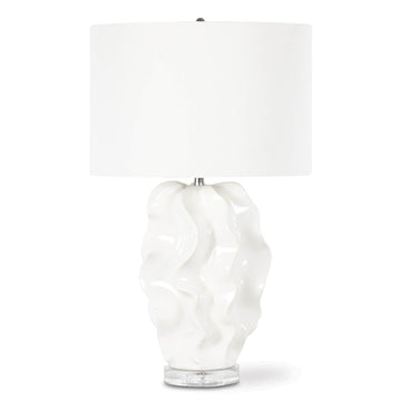 White Sands Ceramic Table Lamp - Maison Vogue