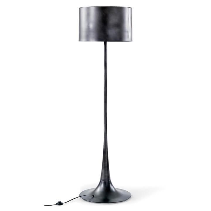 Trilogy Floor Lamp (Black Iron) - Maison Vogue