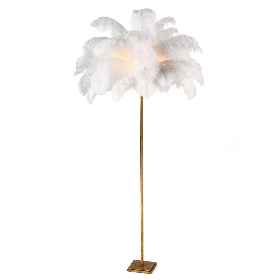 Josephine Feather Floor Lamp - Maison Vogue