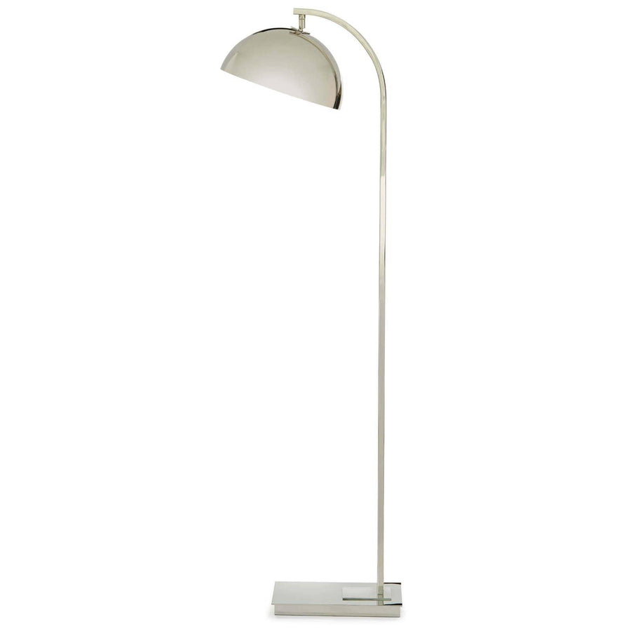 Otto Floor Lamp (Polished Nickel) - Maison Vogue