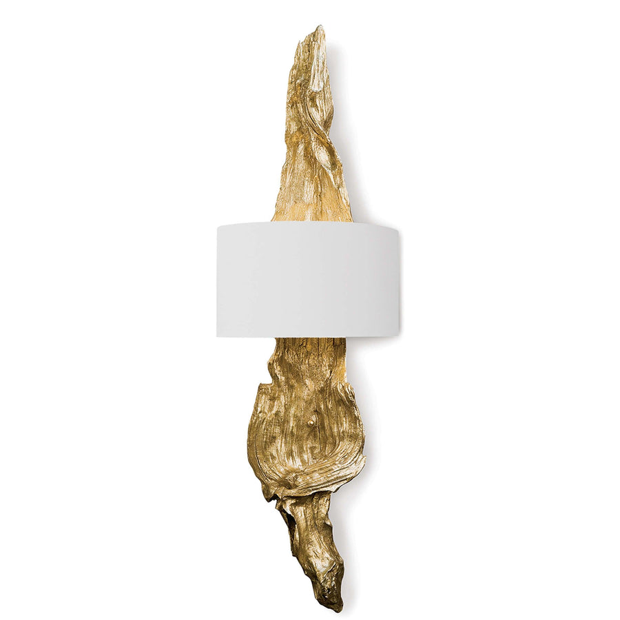 Driftwood Sconce (Antique Gold Leaf) - Maison Vogue