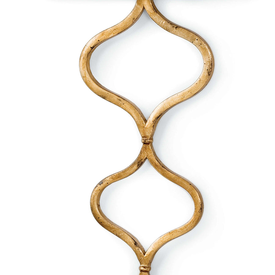 Sinuous Sconce (Gold Leaf) - Maison Vogue