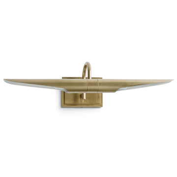 Redford Picture Light Small (Natural Brass) - Maison Vogue