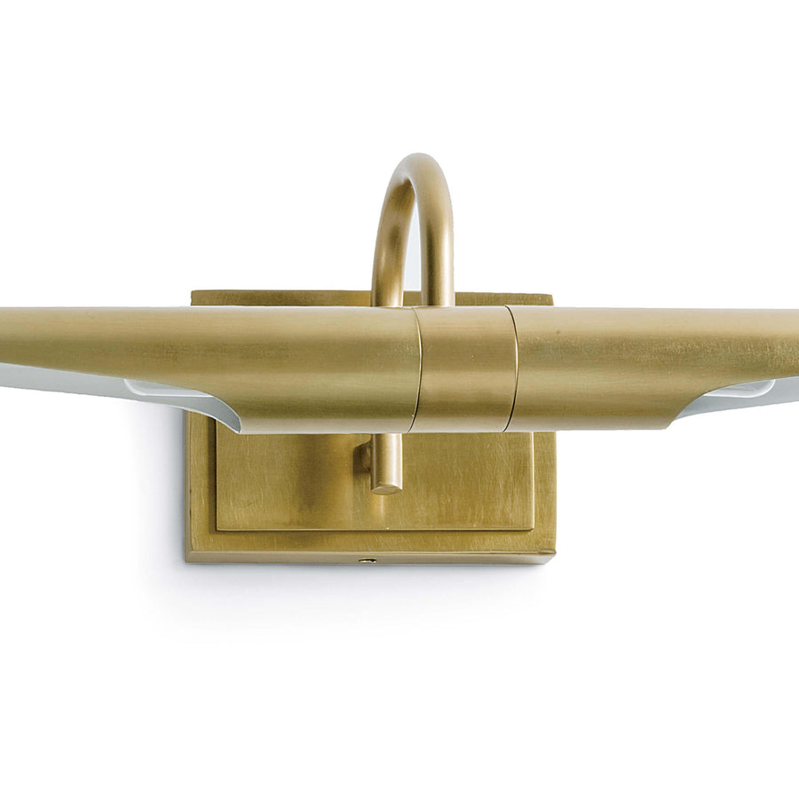 Redford Picture Light Small (Natural Brass) - Maison Vogue